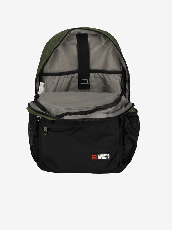 Enrico Benetti Backpack Enrico Benetti Hamburg Notebook Backpack 23 l Olive