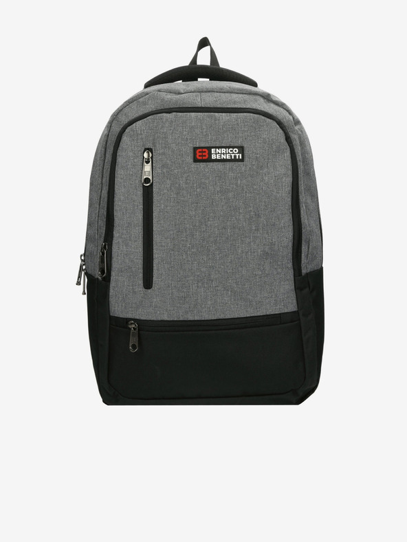 Enrico Benetti Backpack Enrico Benetti Hamburg 15" Notebook Backpack Light Grey