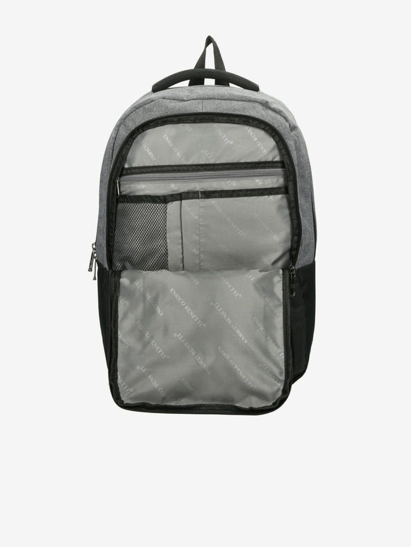 Enrico Benetti Backpack Enrico Benetti Hamburg 15" Notebook Backpack Light Grey