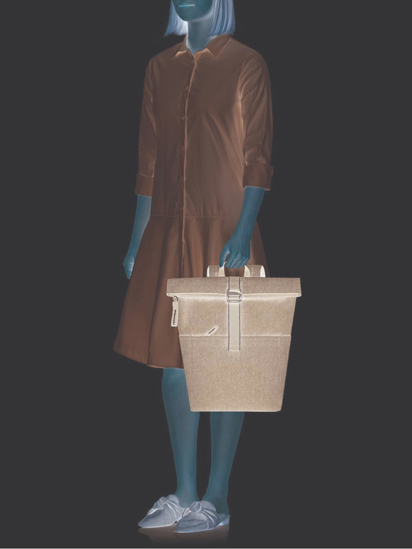 Reisenthel Reisenthel Rolltop Backpack Herringbone Σκούρο μπλε