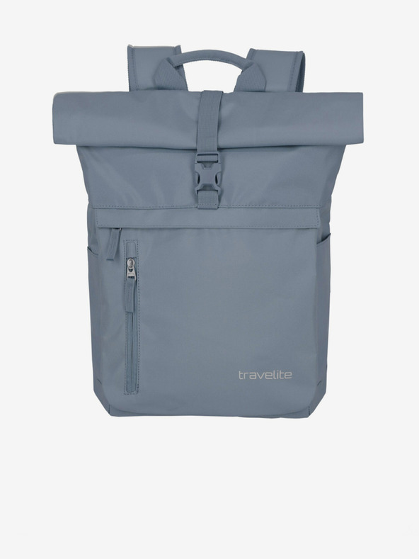 Travelite Σακίδιο πλάτης Travelite Basics Roll-up Backpack Smoke blue