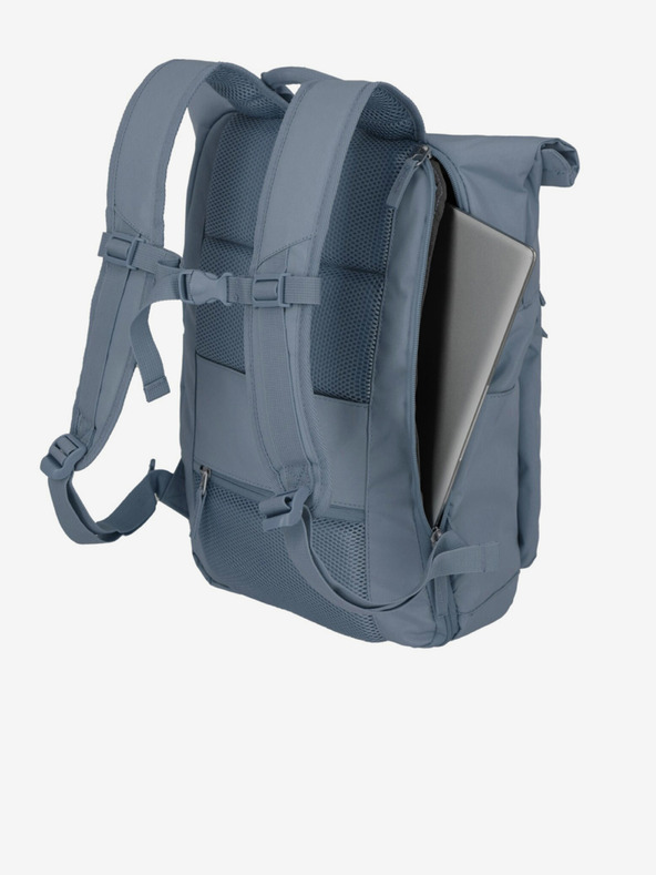 Travelite Σακίδιο πλάτης Travelite Basics Roll-up Backpack Smoke blue