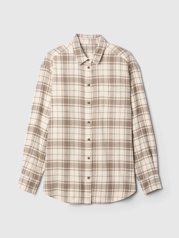 GAP Oversize φλάνελ πουκάμισο Big Shirt GAP