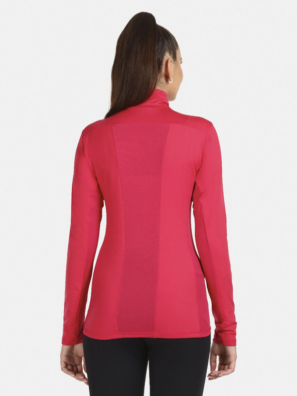 Kilpi Γυναικείο ροζ σκούρο θερμικό μπλουζάκι με όρθιο γιακά KILPI WILLIE