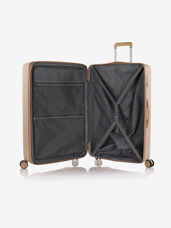 Heys Ανοιχτό καφέ ταξιδιωτική βαλίτσα Heys Pastel L