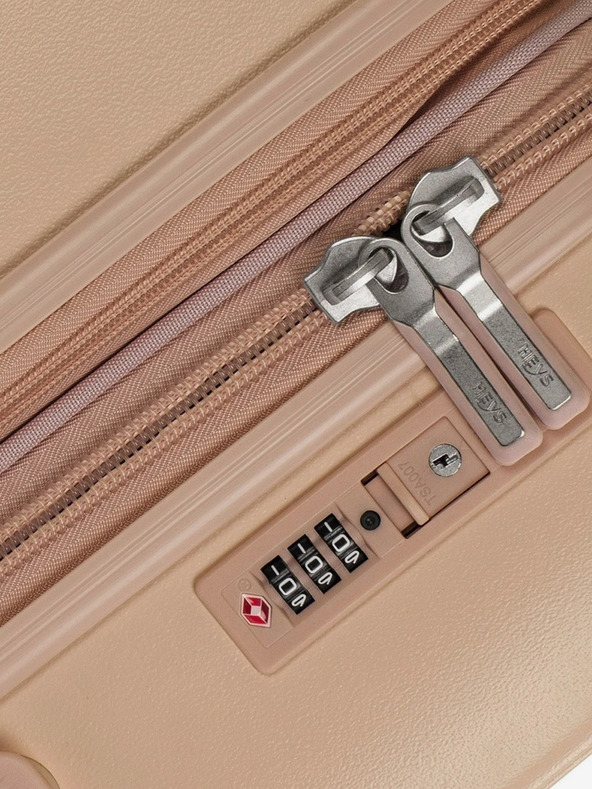 Heys Ανοιχτό καφέ ταξιδιωτική βαλίτσα Heys Pastel L