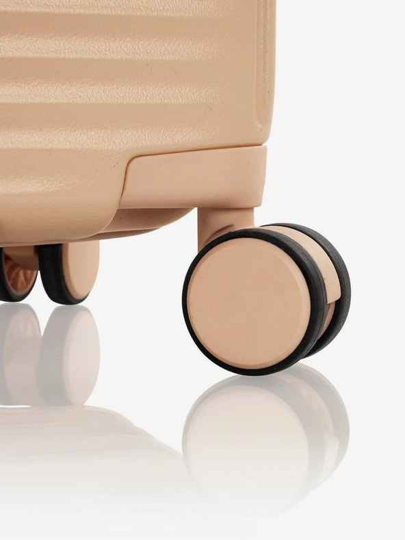 Heys Ανοιχτό καφέ ταξιδιωτική βαλίτσα Heys Pastel L