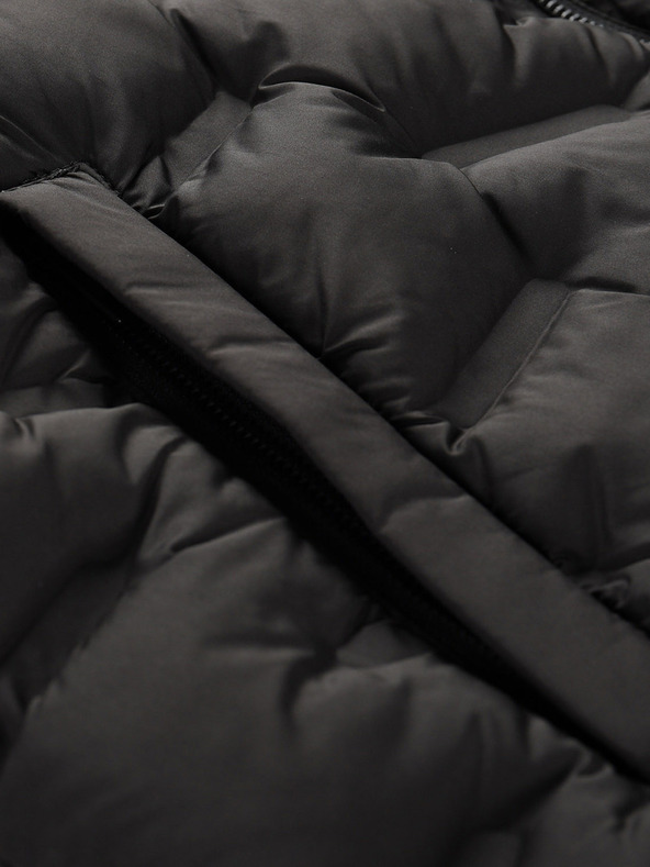 ALPINE PRO Μαύρο ανδρικό μπουφάν Alpine Pro Tagor με αδιαβροχοποίηση