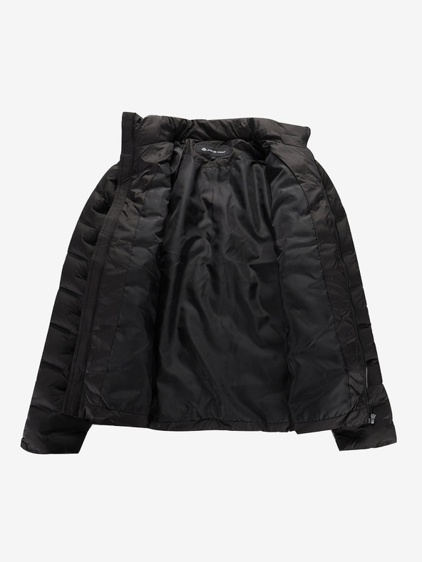 ALPINE PRO Μαύρο ανδρικό μπουφάν Alpine Pro Tagor με αδιαβροχοποίηση