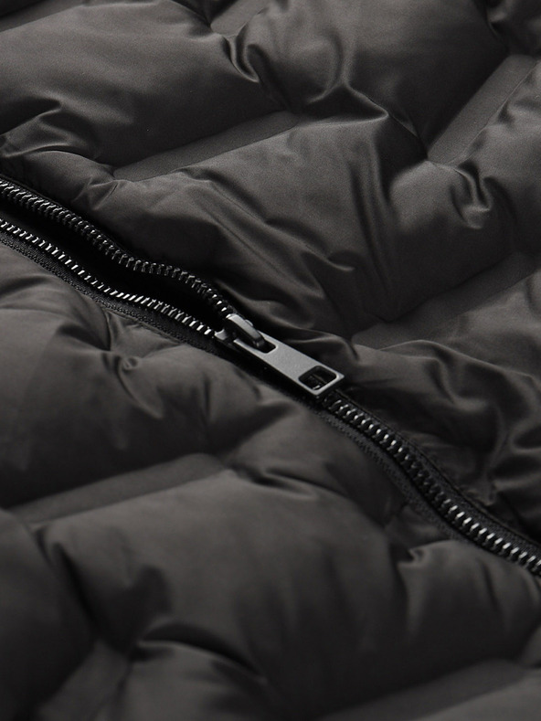 ALPINE PRO Μαύρο ανδρικό μπουφάν Alpine Pro Tagor με αδιαβροχοποίηση