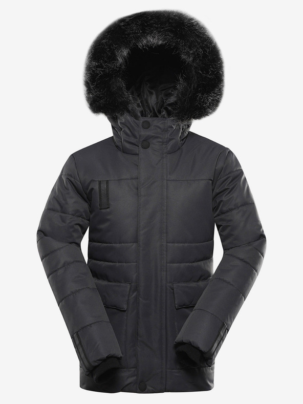 ALPINE PRO Γκρι κοριτσίστικο μπουφάν με μεμβράνη PTX Alpine Pro Werdo