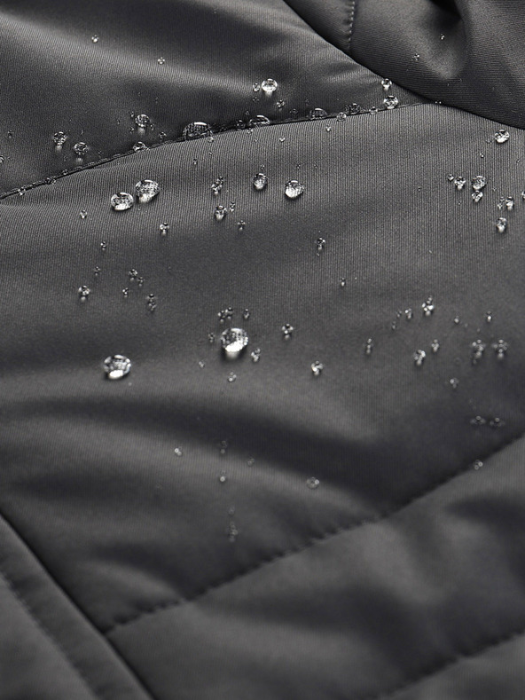 ALPINE PRO Γκρι κοριτσίστικο μπουφάν με μεμβράνη PTX Alpine Pro Werdo