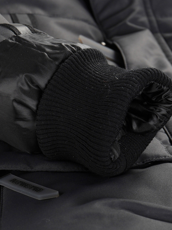 ALPINE PRO Γκρι κοριτσίστικο μπουφάν με μεμβράνη PTX Alpine Pro Werdo