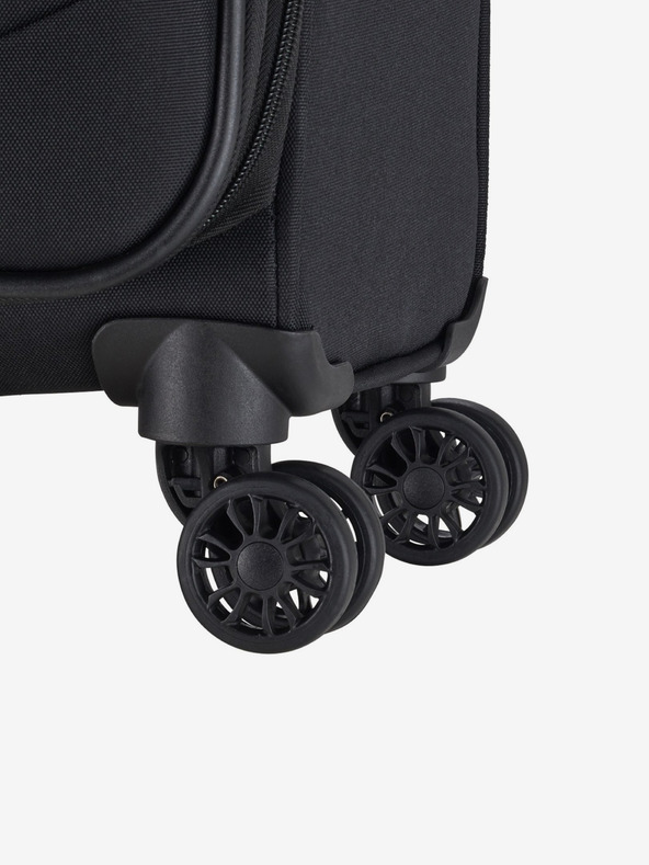 Travelite Μαύρη ταξιδιωτική βαλίτσα Travelite Chios L