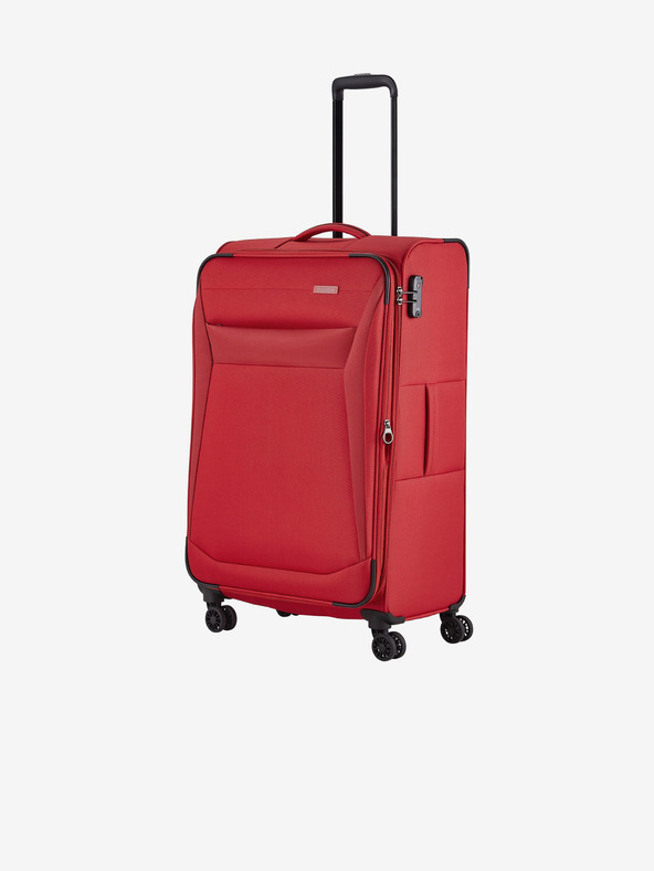 Travelite Κόκκινο Travelite Chios L Ταξιδιωτική βαλίτσα