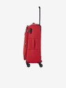 Travelite Σετ τριών ταξιδιωτικών βαλιτσών Travelite Chios σε κόκκινο χρώμα S,M,L