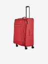 Travelite Σετ τριών ταξιδιωτικών βαλιτσών Travelite Chios σε κόκκινο χρώμα S,M,L