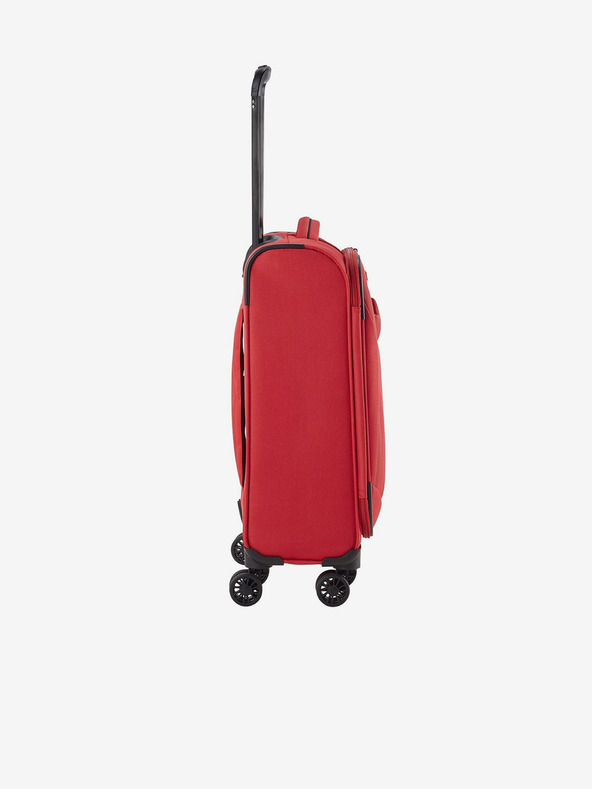 Travelite Σετ τριών ταξιδιωτικών βαλιτσών Travelite Chios σε κόκκινο χρώμα S,M,L