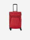 Travelite Σετ τριών ταξιδιωτικών βαλιτσών Travelite Chios σε κόκκινο χρώμα S,M,L