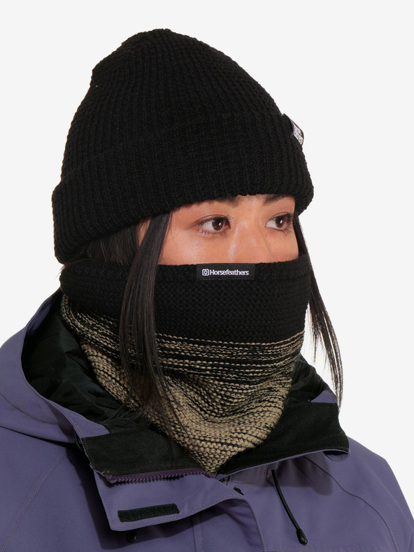 Horsefeathers Lota Neckwarmer - mojave/μαύρο HORSEFEATHERS