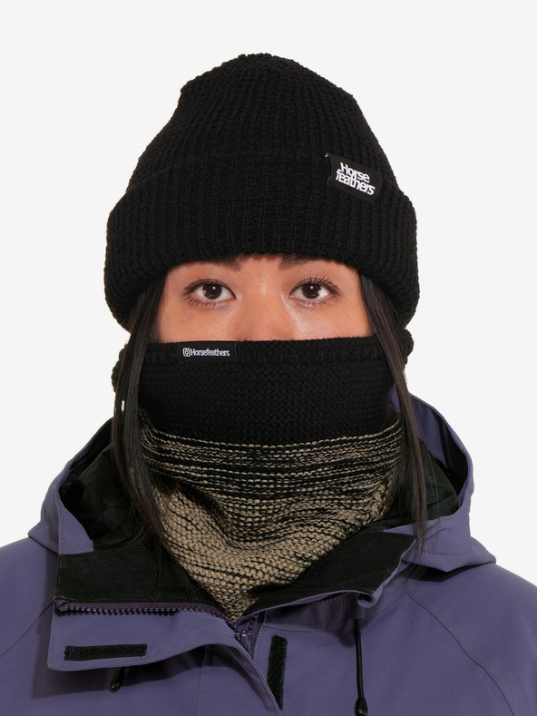 Horsefeathers Lota Neckwarmer - mojave/μαύρο HORSEFEATHERS