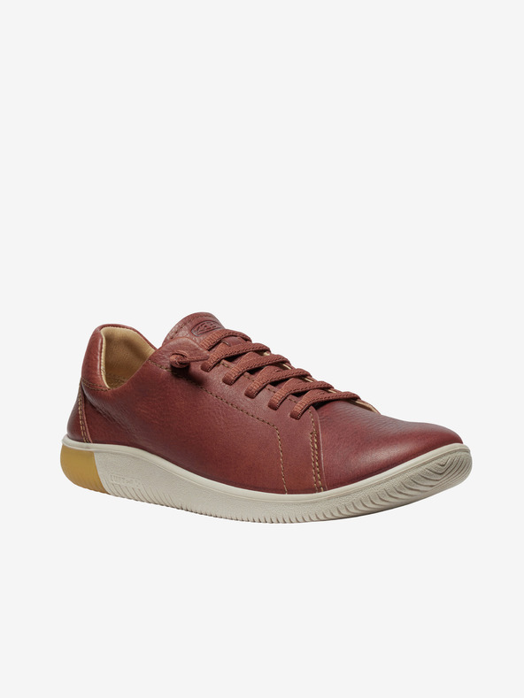 Keen Καφέ γυναικεία δερμάτινα αθλητικά παπούτσια Keen KNX Lace