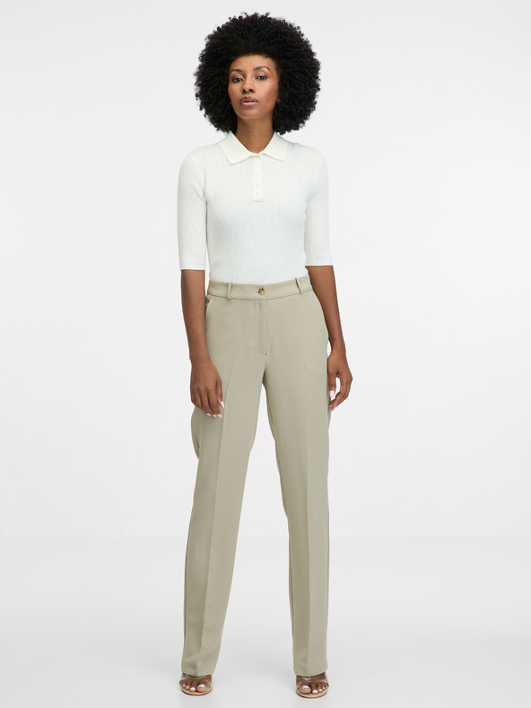 Orsay Κρεμ γυναικείο κοντομάνικο t-shirt ORSAY