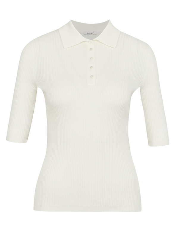 Orsay Κρεμ γυναικείο κοντομάνικο t-shirt ORSAY