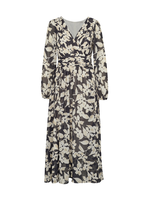 Orsay Μαύρο γυναικείο μάξι φόρεμα ORSAY