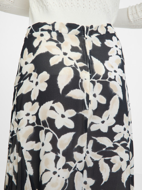 Orsay Μαύρη γυναικεία μίντι φούστα ORSAY