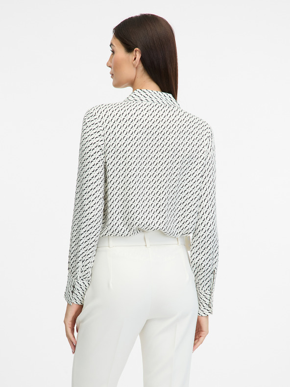 Orsay Κρεμ γυναικεία μπλούζα ORSAY