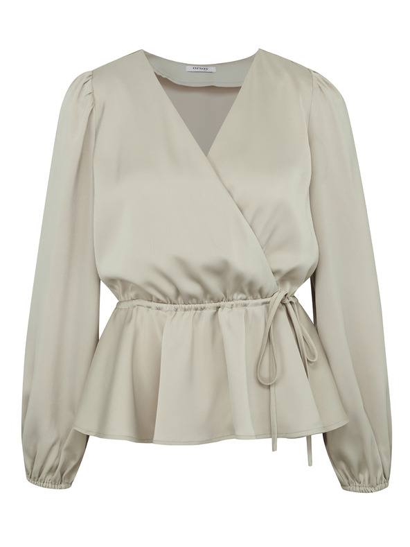 Orsay Χακί γυναικεία μπλούζα ORSAY