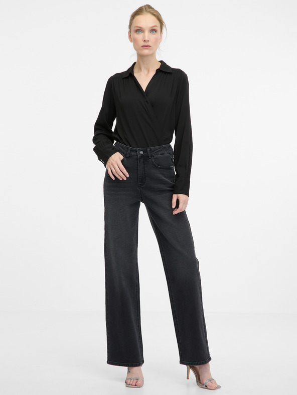 Orsay Μαύρη γυναικεία μπλούζα ORSAY