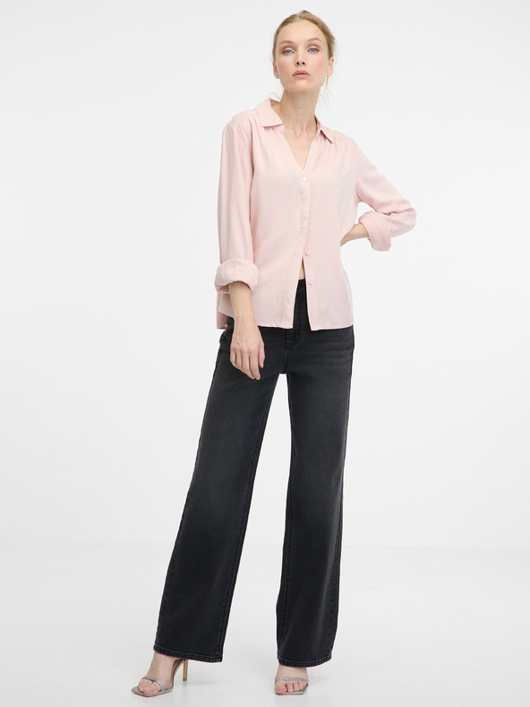 Orsay Ανοιχτό ροζ γυναικεία μπλούζα ORSAY