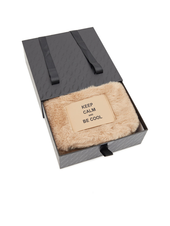 Orsay Μπεζ γυναικεία τσάντα σε συσκευασία δώρου ORSAY