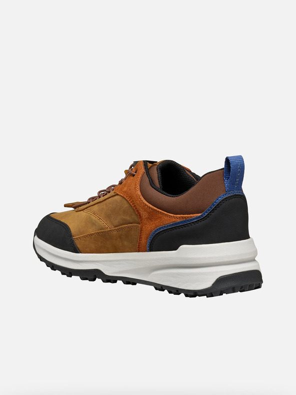 Geox Πορτοκαλί ανδρικά αθλητικά παπούτσια Geox Sterratrail + Grip