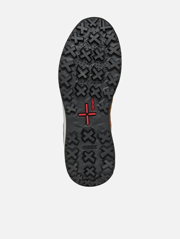 Geox Πορτοκαλί ανδρικά αθλητικά παπούτσια Geox Sterratrail + Grip