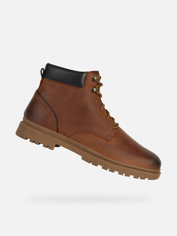 Geox Καφέ ανδρικές μπότες αστραγάλου Geox Andalo