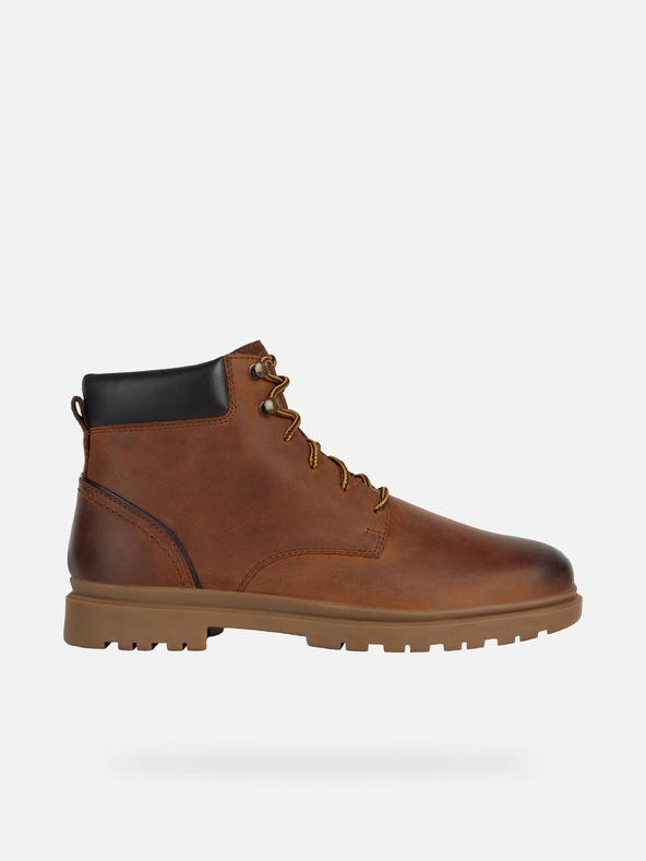 Geox Καφέ ανδρικές μπότες αστραγάλου Geox Andalo