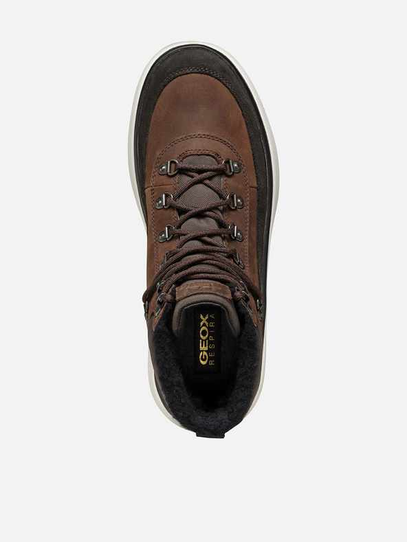 Geox Καφέ ανδρικές μπότες αστραγάλου Geox Granito + Grip A