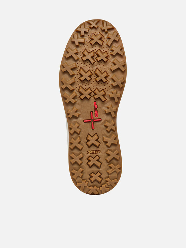 Geox Καφέ ανδρικές μπότες αστραγάλου Geox Granito + Grip A