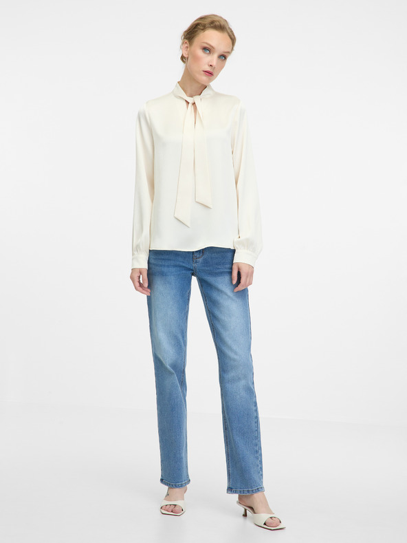 Orsay Λευκή γυναικεία μπλούζα ORSAY