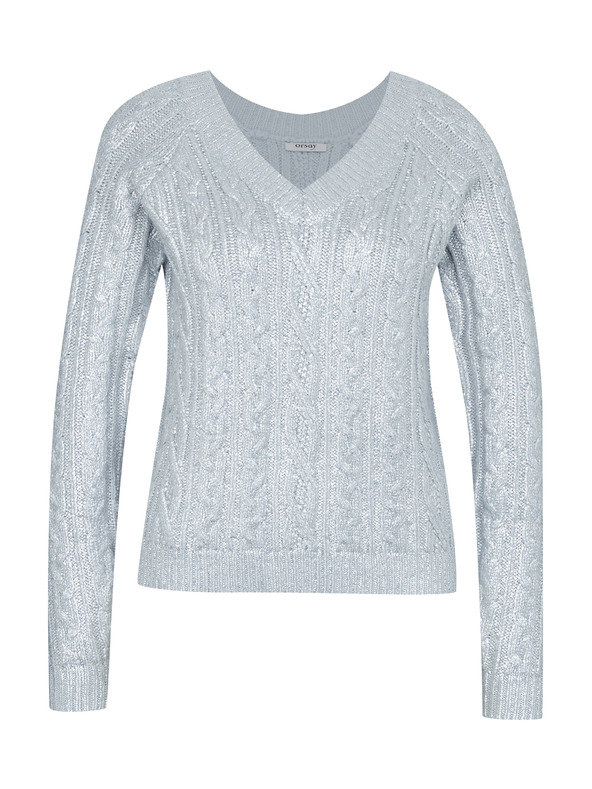 Orsay Ασημί γυναικείο πουλόβερ ORSAY