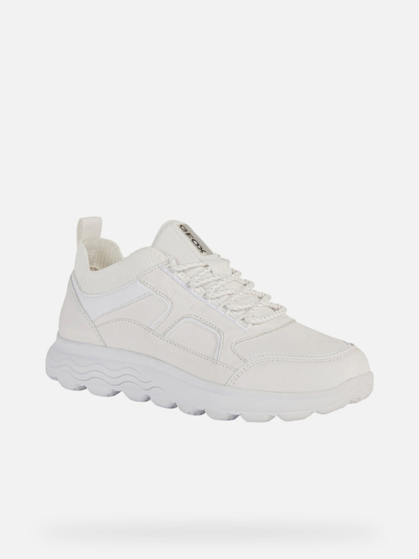 Geox Λευκά γυναικεία αθλητικά παπούτσια Geox Spherica