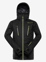 ALPINE PRO Ανδρικό μπουφάν σκι με μεμβράνη ptx ALPINE PRO REAM μαύρο