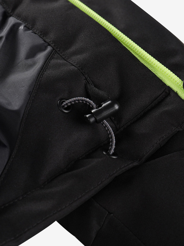 ALPINE PRO Ανδρικό μπουφάν σκι με μεμβράνη ptx ALPINE PRO REAM μαύρο