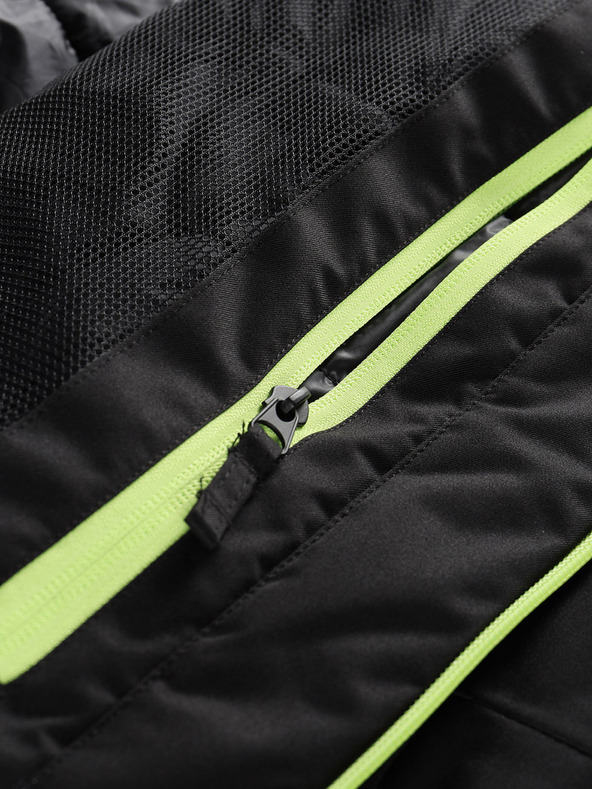 ALPINE PRO Ανδρικό μπουφάν σκι με μεμβράνη ptx ALPINE PRO REAM μαύρο