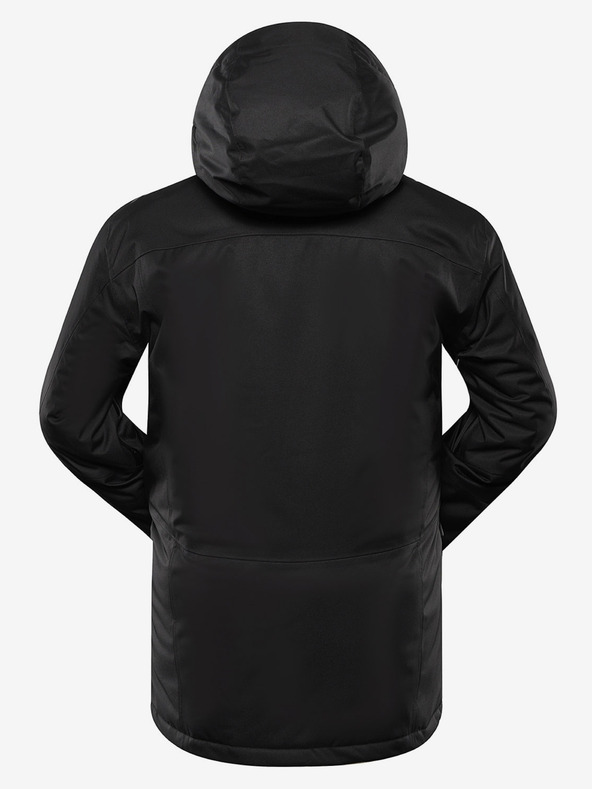 ALPINE PRO Ανδρικό μπουφάν σκι με μεμβράνη ptx ALPINE PRO REAM μαύρο