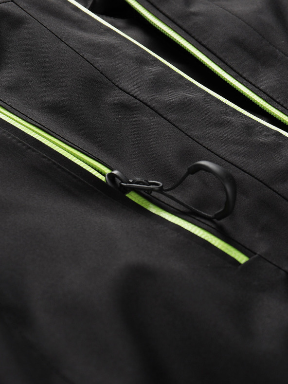 ALPINE PRO Ανδρικό μπουφάν σκι με μεμβράνη ptx ALPINE PRO REAM μαύρο