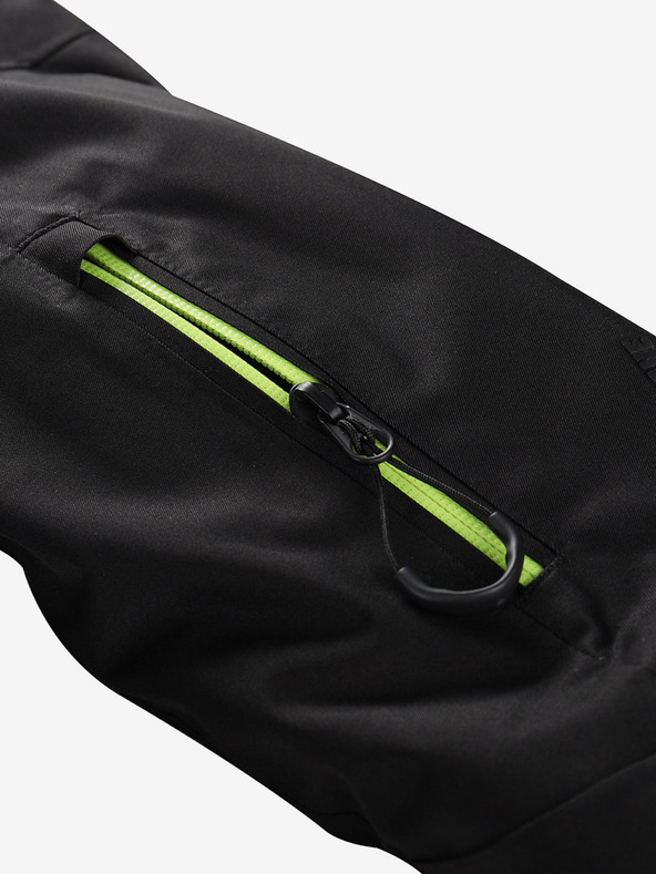 ALPINE PRO Ανδρικό μπουφάν σκι με μεμβράνη ptx ALPINE PRO REAM μαύρο